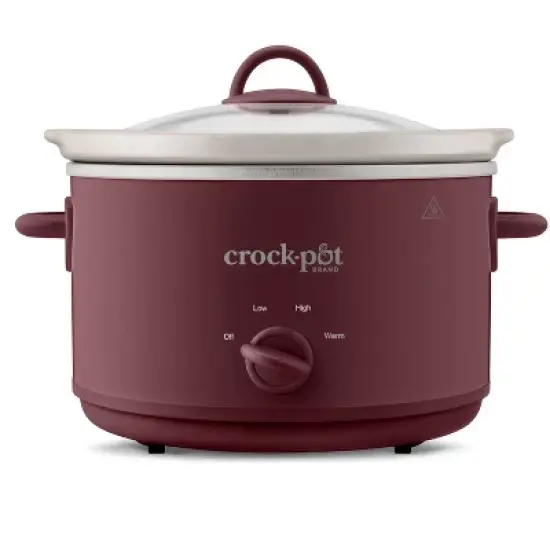 Crock-Pot 4.5qt Slow Cooker: Ceramic Stoneware, 3 Settings, Stay-Cool Handles, Dishwasher-Safe Parts image {8}