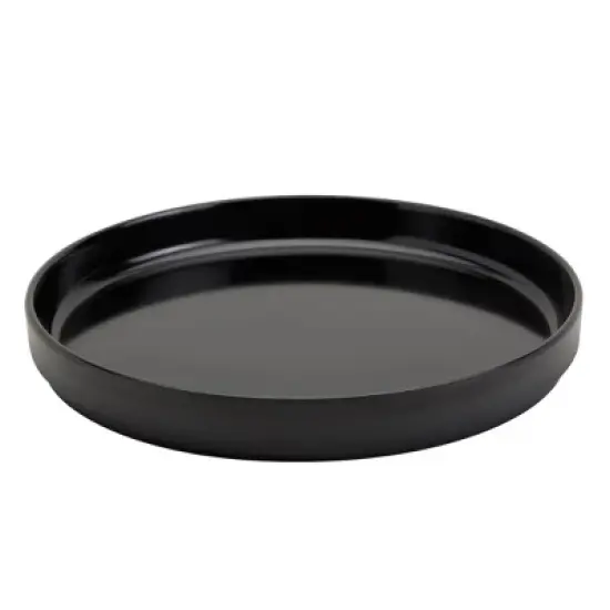 Infuse 4pc Melamine Bowl Set with Lid Black image {5}