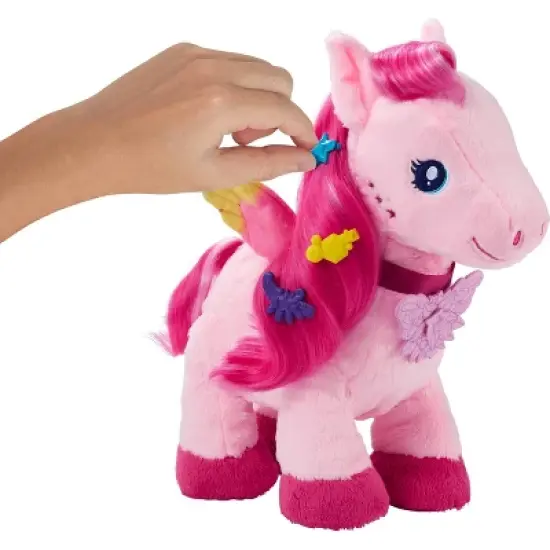 Barbie A Touch of Magic Walk & Flutter Pegasus Plush image {2}