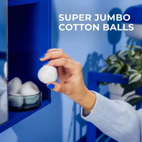 Q-Tips Cotton Balls Super - Jumbo - 100ct image {2}