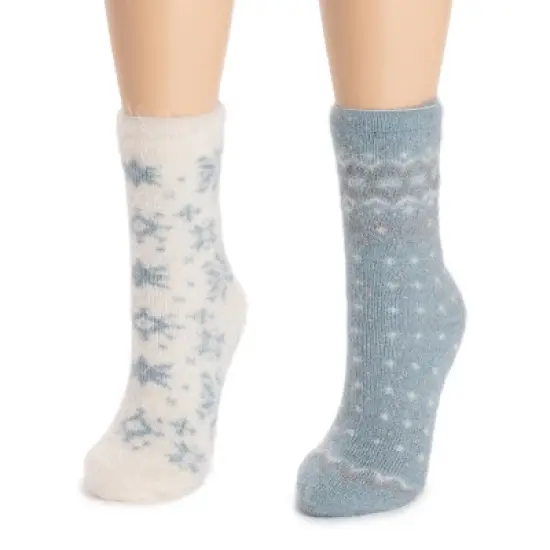 MUK LUKS Women's 2 Pack Novelty Socks image {4}
