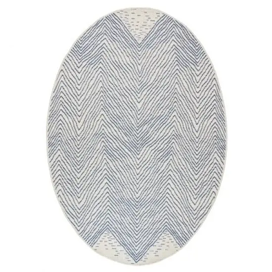 nuLOOM Carina Chevron Waves Indoor/Outdoor Area Rug image {14}