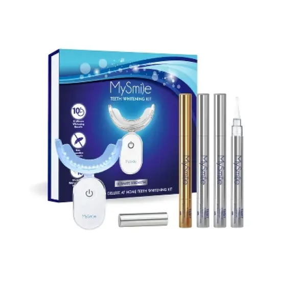 MySmile 35% CP Teeth Whitening Kit Enhanced Teeth Whitener, 4 Pc Teeth Whitening Pen, 24 Treatments image {5}
