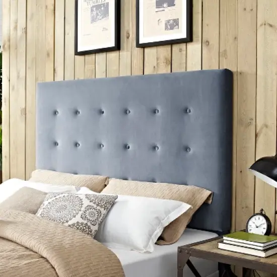 Reston Square Upholstered Headboard - Crosley image {1}