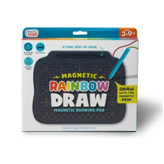 Chuckle & Roar Magnetic Rainbow Draw &ndash; Magnetic Drawing Pad image {2}