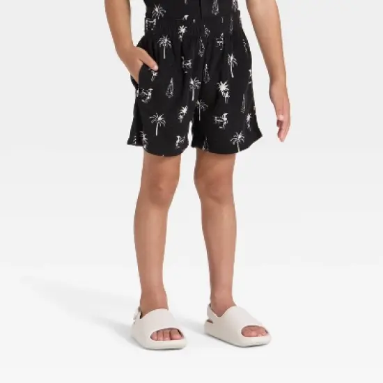 Grayson Mini Toddler Boys' Button Down Short Sleeve Shirt and Shorts Set image {3}