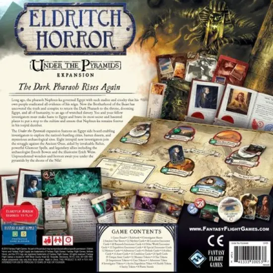 Fantasy Flight Games Eldritch Horror: Under the Pyramids Expansion image {2}