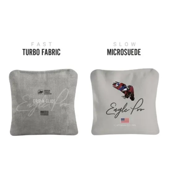 Eagle Synergy Pro Cornhole Gray Bags (Set of 4) image {1}