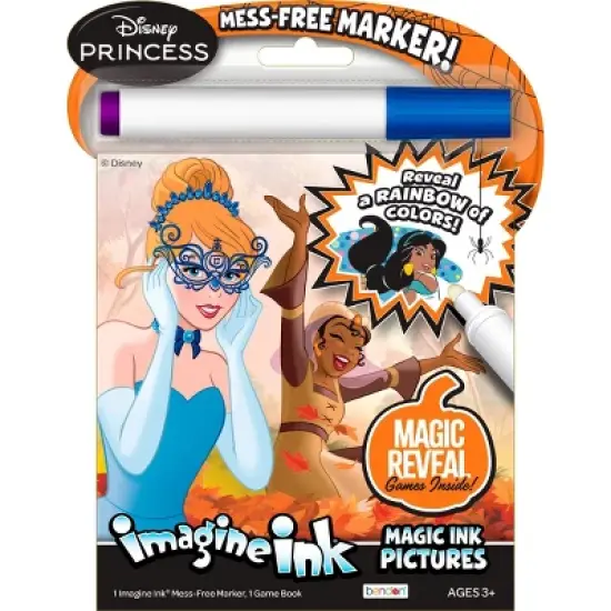 Bendon Disney Princess Licensed Imagine Ink Coloring Book image {4}