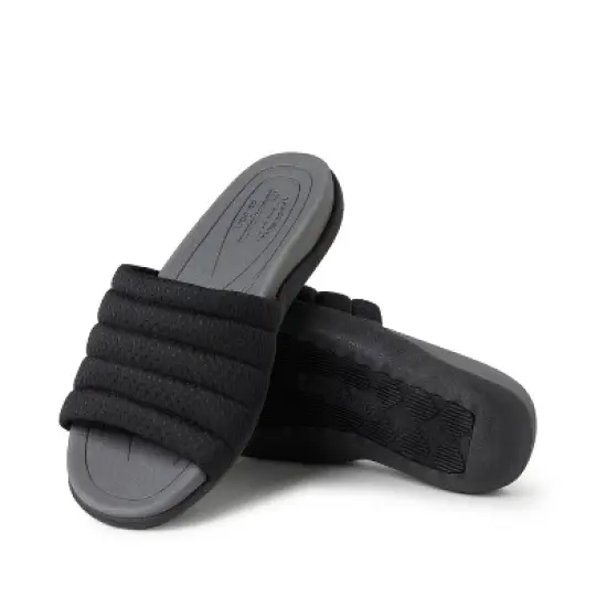 Dearfoams Womens Low Foam Slide Sandal image {4}