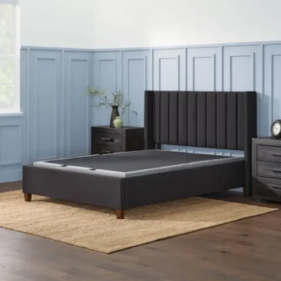 Adele Vertical Upholstered Wingback Bed &ndash; Brookside Home image {10}