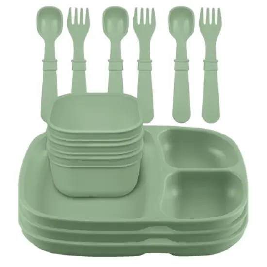 Re-Play Lunch Set - Sage - 3ct image {1}