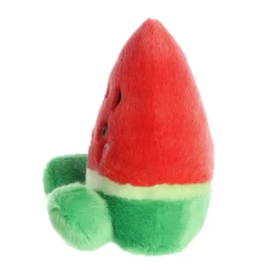 Aurora Palm Pals 5" Sandy Watermelon Red Stuffed Animal image {4}