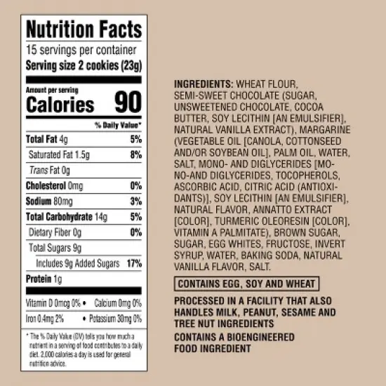 Mini Chocolate Chip Cookies - 12oz - Favorite Day&trade; image {3}