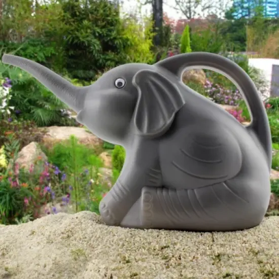 Cornucopia Brands Elephant & Dinosaur Watering Cans, 2pc Set; Kids' Novelty Animal Watering Cans image {6}