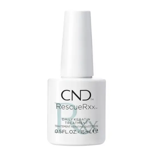 CND RescueRXx Daily Keratin Treatment (0.5 oz) Rescue Rxx Repairs Damaged Nails image {3}