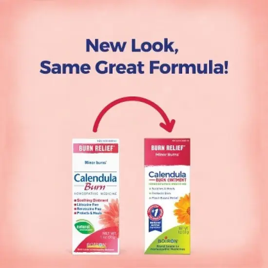 Calendula Burn by Boiron Homeopathic Medicine For Burn Relief  -  1 oz Ointment image {5}