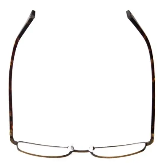 John Varvatos V150-GOL Mens Rectangle Designer Reading Glasses Antique Gold 53mm image {4}