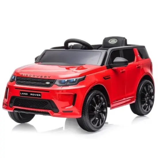 Licensed Land Rover Kids Electric Car, 12V Ride On Toy for Kids 3-8, Electric Car with Parent Remote Control image {10}