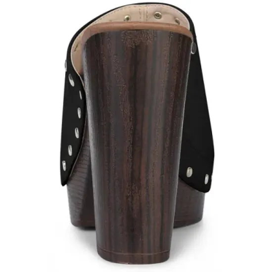 Perphy Women's Open Toe Platform Chunky Heel Slides Sandals image {2}