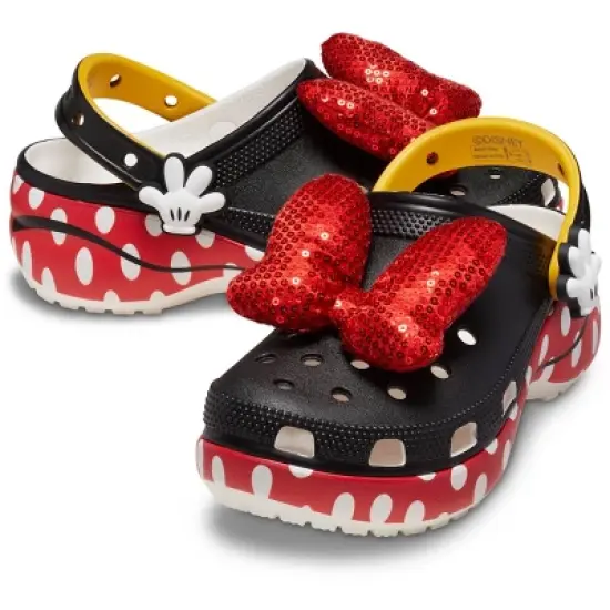 Crocs Women's Minnie Mouse Classic Platform Clogs image {1}
