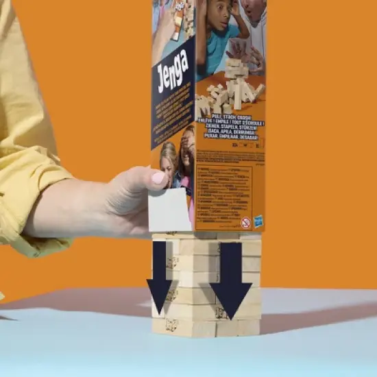 Hasbro Gaming Jenga Board Game with More Ways to Play image {6}