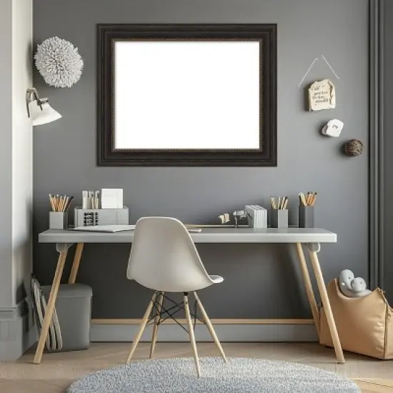 Amanti Art Accent Bronze Framed Dry Erase Magnetic Board 29 x 23 in. image {8}