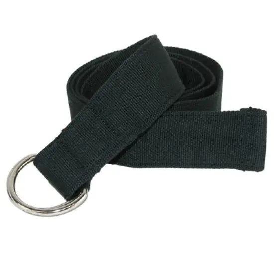 CTM Canvas Web Belt with D Ring Buckle image {3}