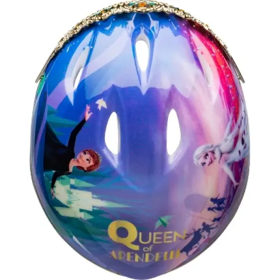 Frozen 2 Anna Tiara Child Bike Helmet image {6}