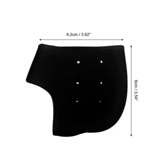 Unique Bargains Silicone Tape Hole Heel Protectors 1 Pair image {1}