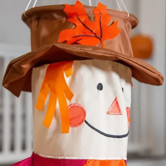 Evergreen Sculpted Scarecrow Windsock image {2}