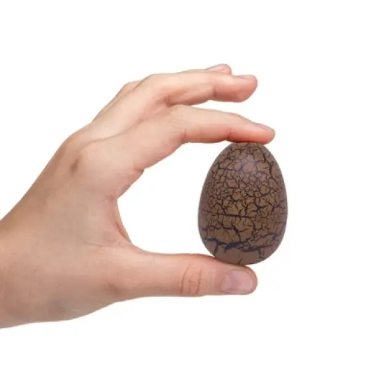 Class Collections Surprise Growing Dragon and Dinosaur Hatch Egg Kids Novelty Toy - Pack of 4, Brown image {2}