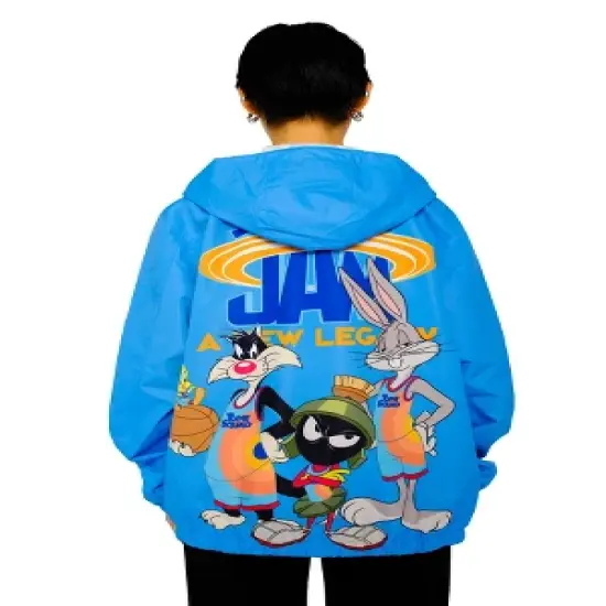 Members Only Women's Space Jam New Legacy Team Oversized Jacket image {1}