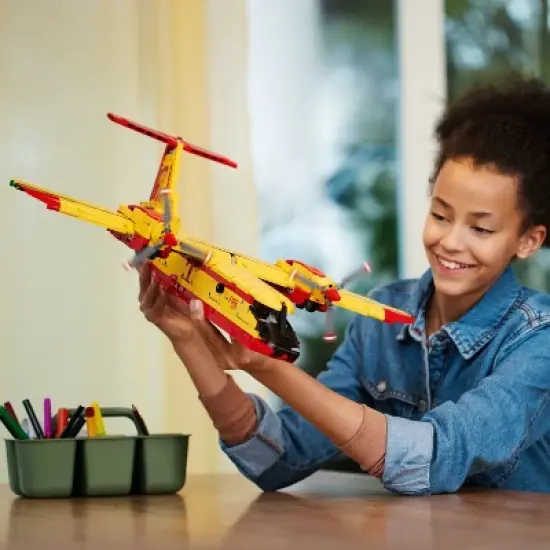 LEGO Technic Firefighter Aircraft Model Airplane Toy 42152 image {4}