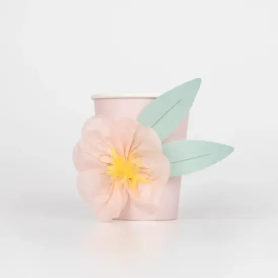 Meri Meri Paper Flower Cups (Pack of 8) image {3}