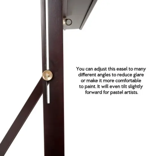 SoHo Urban Artist Wooden H-Frame Studio Easel image {2}