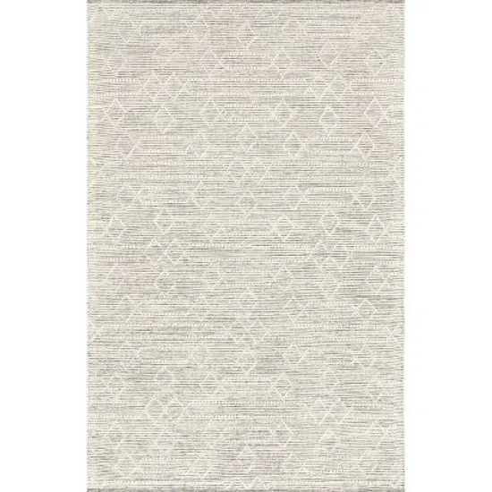 nuLOOM Lucile Moroccan Diamond Wool Area Rug image {9}