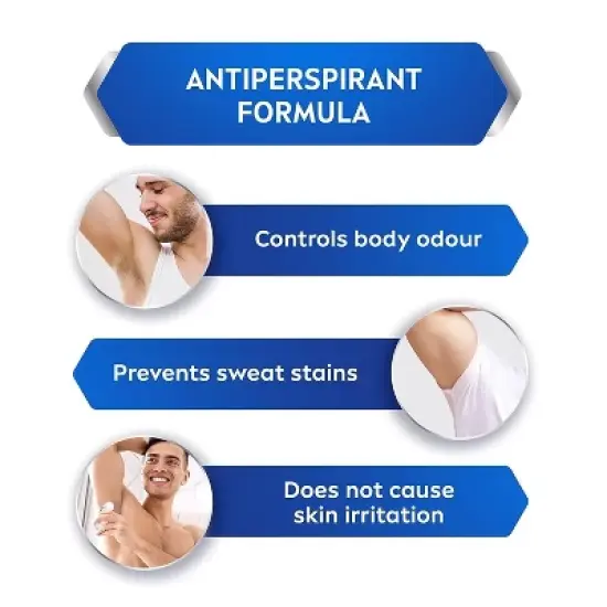 Nivea Men Anti Perspirant Roll On, Fresh Active 1.7oz (3 Pack) image {2}