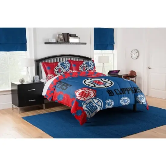 NBA Los Angeles Clippers Hexagon Comforter Set image {3}