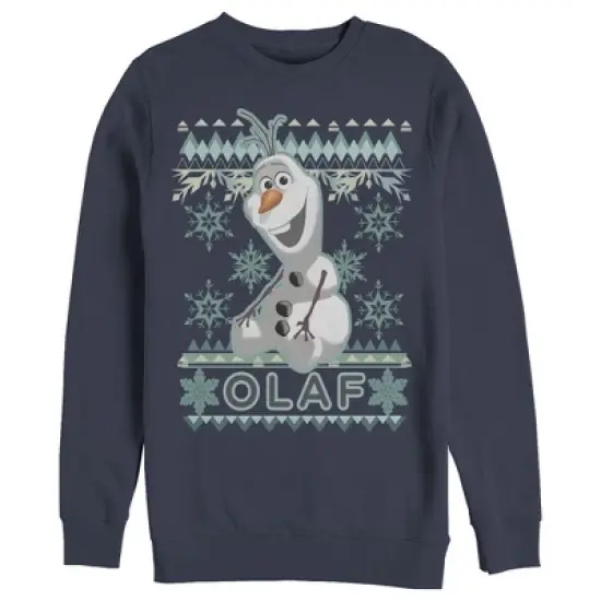 Men's Frozen Ugly Christmas Olaf Sweatshirt image {2}