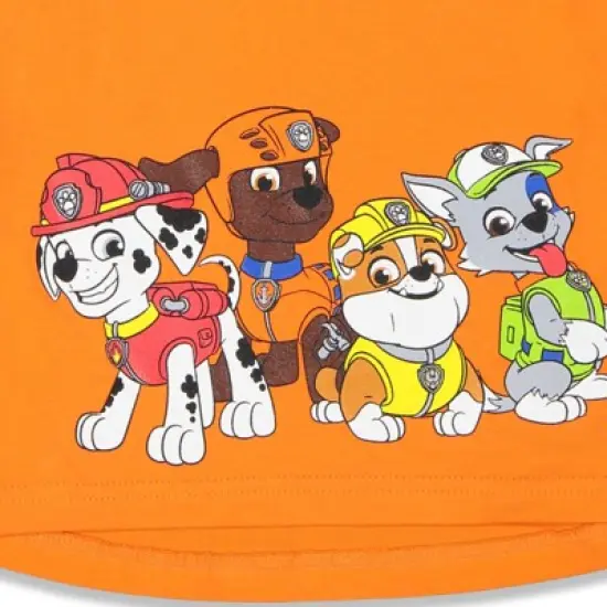 Paw Patrol Rocky Zuma Rubble T-Shirt and French Terry Shorts Outfit Set Toddler image {2}