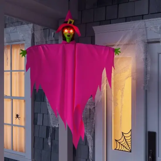 32" Ghoul Witch Halloween Decorative Prop Rose Red - Hyde and EEK! Boutique&trade; image {1}