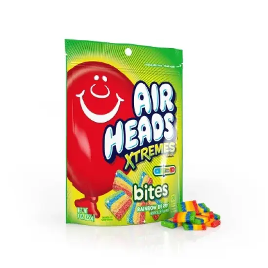 Airheads Xtreme Rainbow Berry Bites Chewy Candy - 9oz image {1}