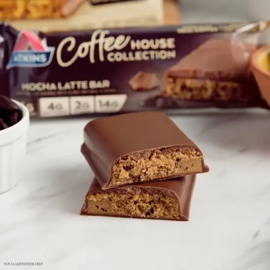 Atkins Coffee House Meal Bars - Mocha Latte - 5ct image {3}