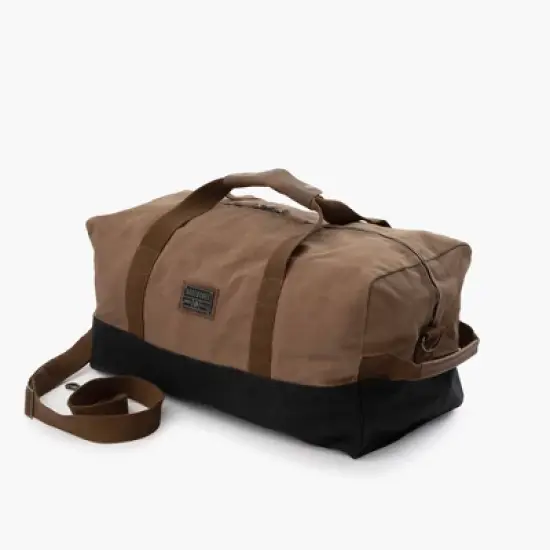 Barebones Brown Neelum Duffel Bag image {1}