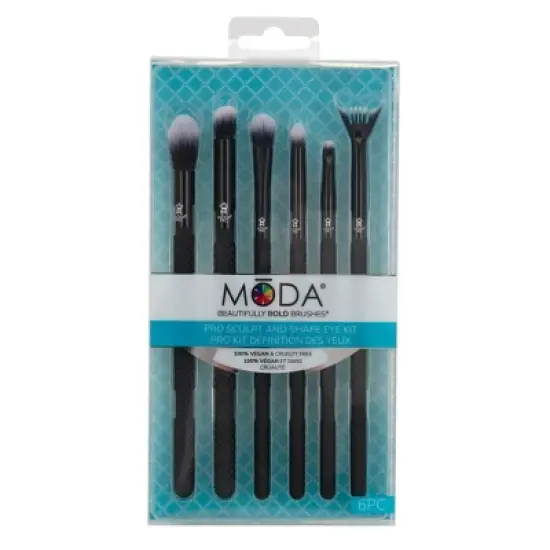MODA Brush Pro Sculpt And Shape Eye Kit - 6pc image {6}