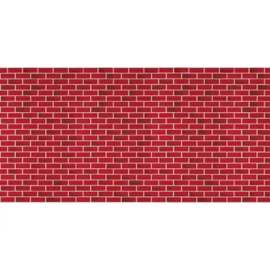 4pk 4'x12' Fadeless Bulletin Board Art Paper Tu-Tone Brick - Pacon: Teaching Aid, Classroom Decor, Grades 1-10 image {2}
