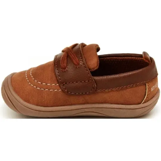 Stride Rite 360 Kids Unisex Hampton Boat Shoe | 4 | Brown image {4}