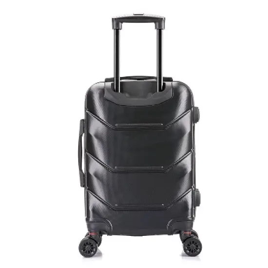 DUKAP Zonix Lightweight Hardside Carry On Spinner Suitcase image {7}