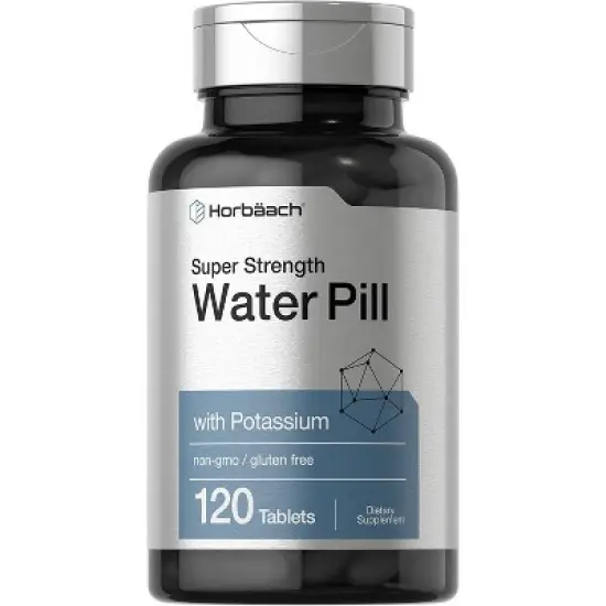 Horbaach Water Pills | 120 Vegetarian Tablets image {3}
